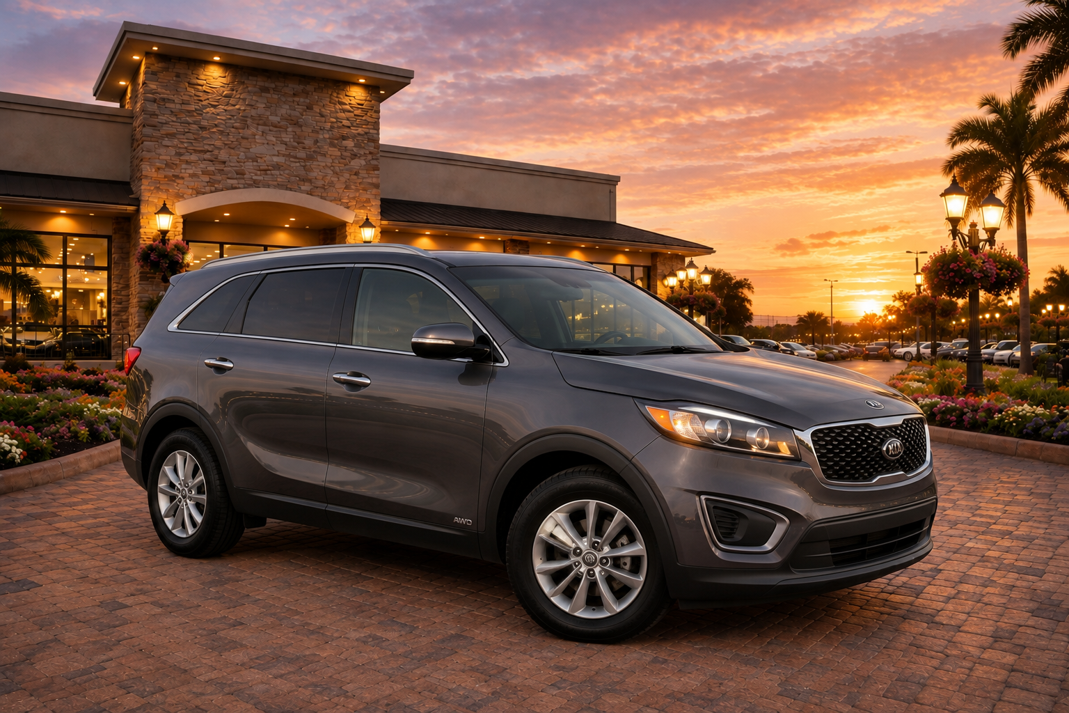 2017 Kia Sorento available for rent from ProLine Auto Rentals
